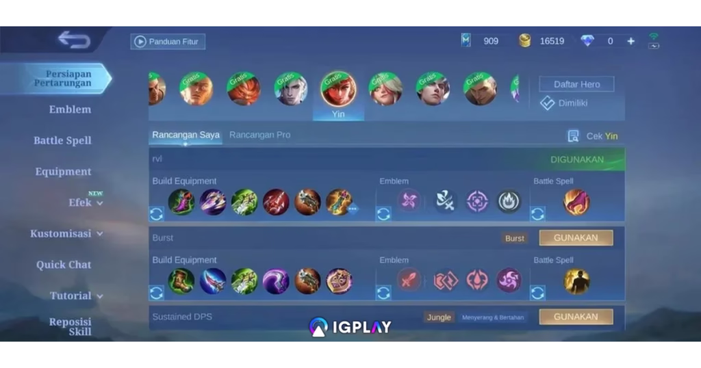 IGPlay - Build Yin
