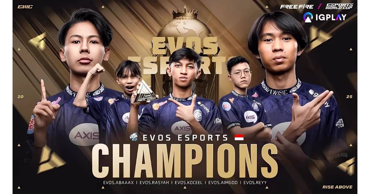 EVOS Divine Juara Dunia di EWC Free Fire 2025!