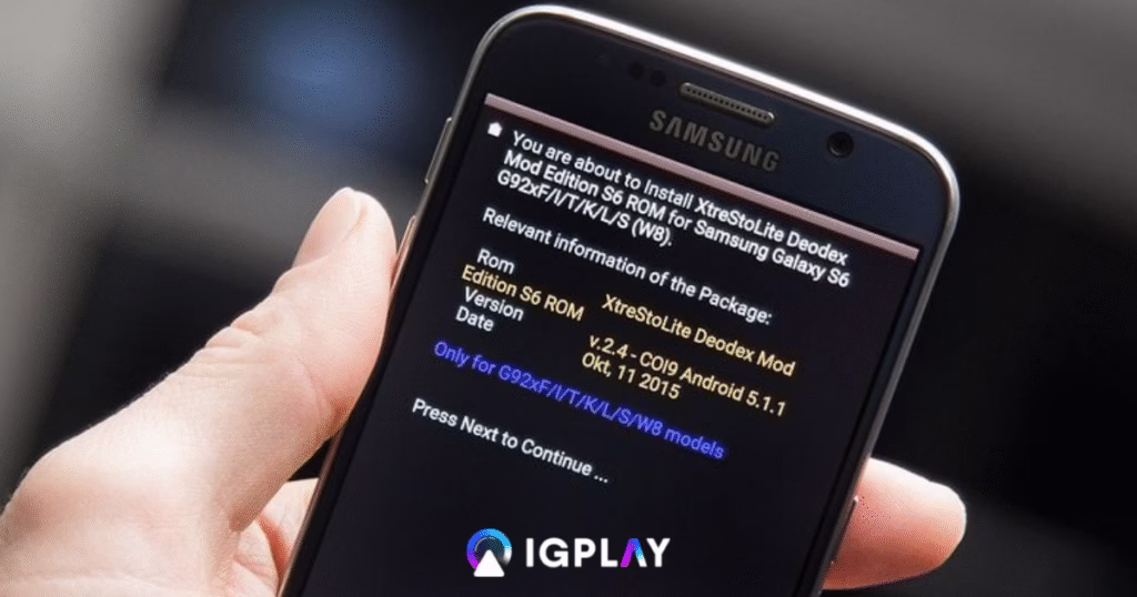 IGPlay Tips Custom ROM