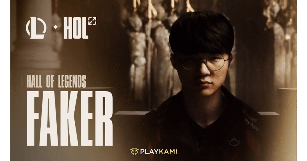 Faker Hall of Legends Pertama