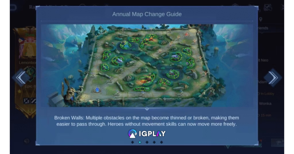 Broken Walls MAP BARU IGPLAY