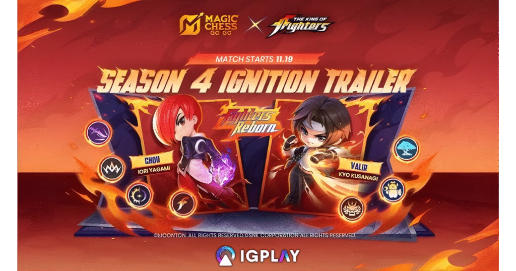 IGPLAY Magic Chess Go Go x KOF