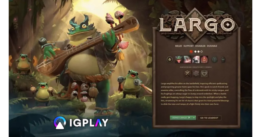 largo support rhythem