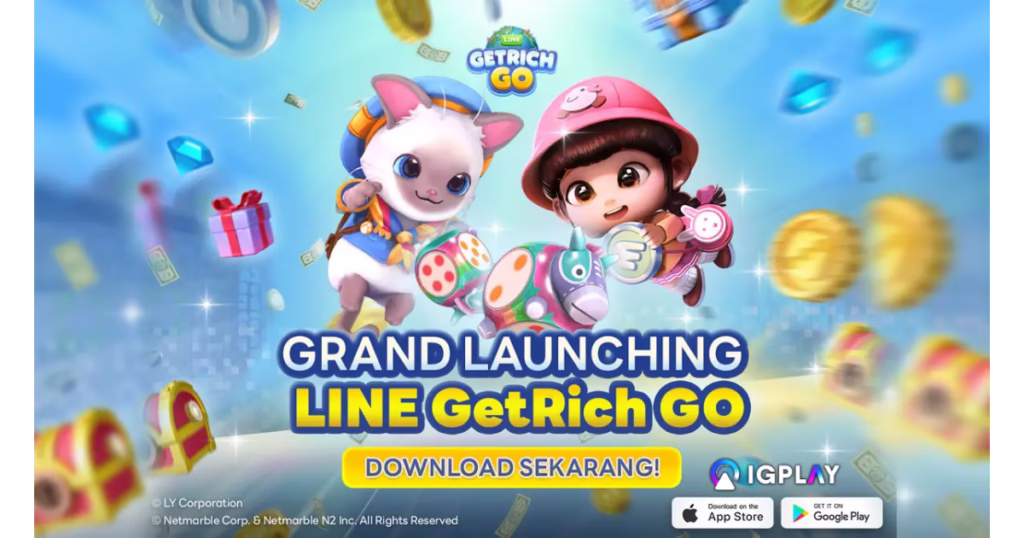LINE GetRich GO Board Game