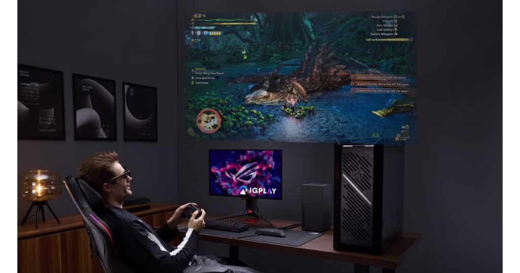 Layar Virtual 171 inci ROG XREAL R1