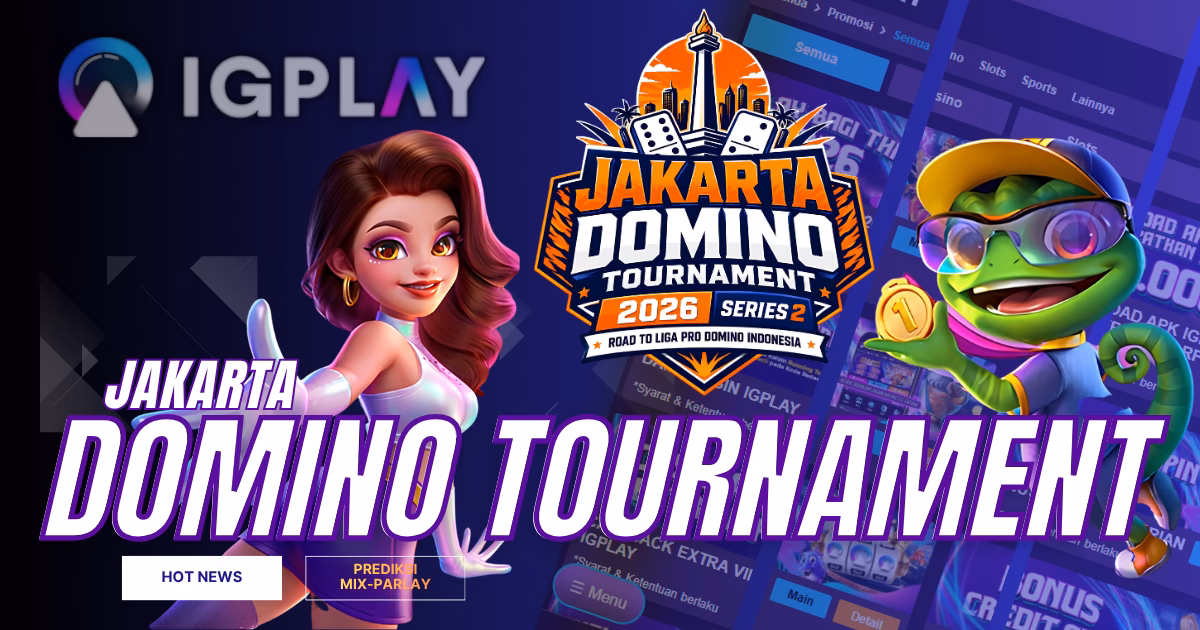 Jakarta Domino Tournament 2026, Main Gaple Bisa Dapat Rp 200jt