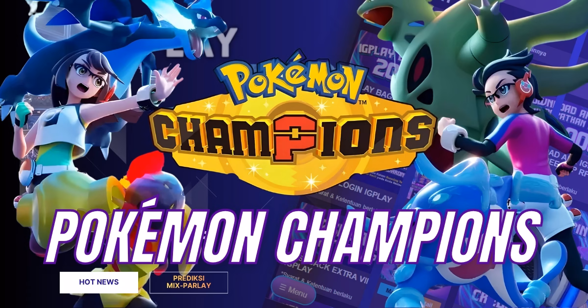 Pokemon Champions Resmi Meluncur di Android & iOS