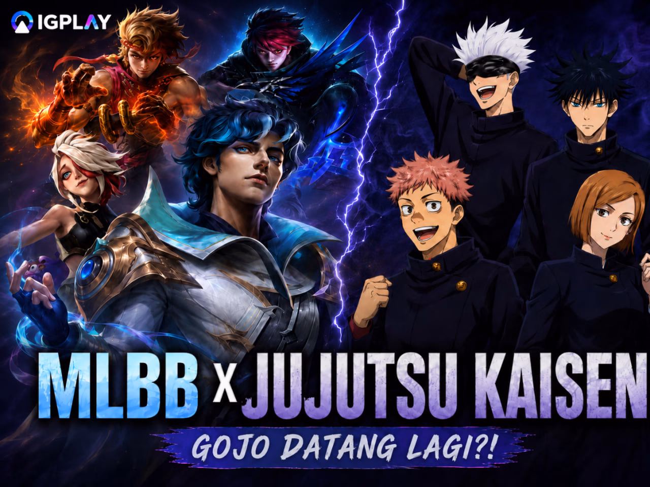 Mobile Legend x Jujutsu Kaisen: Gojo, Yuji, Megumi atau Nobara?